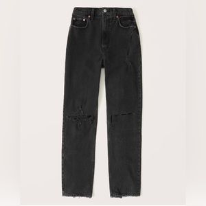 Abercrombie Ultra High Rise 90s Straight Jean
